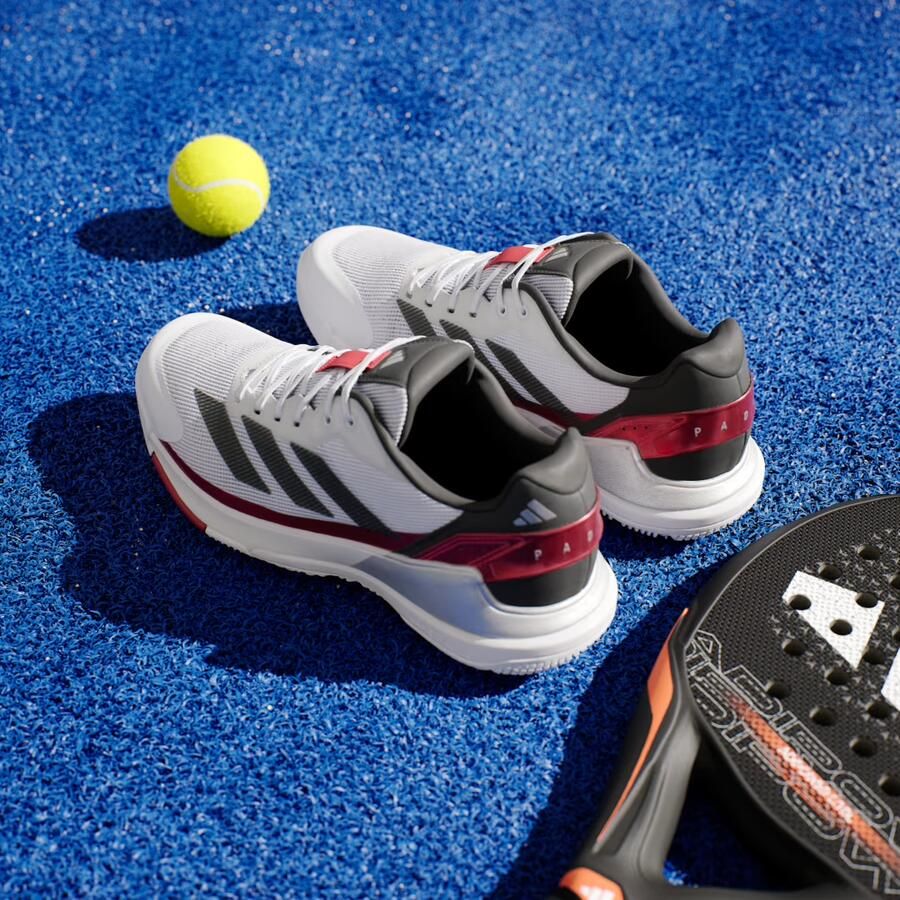 Adidas Performance Crazyquick Padel Schoenen Unisex Wit - Foto 7