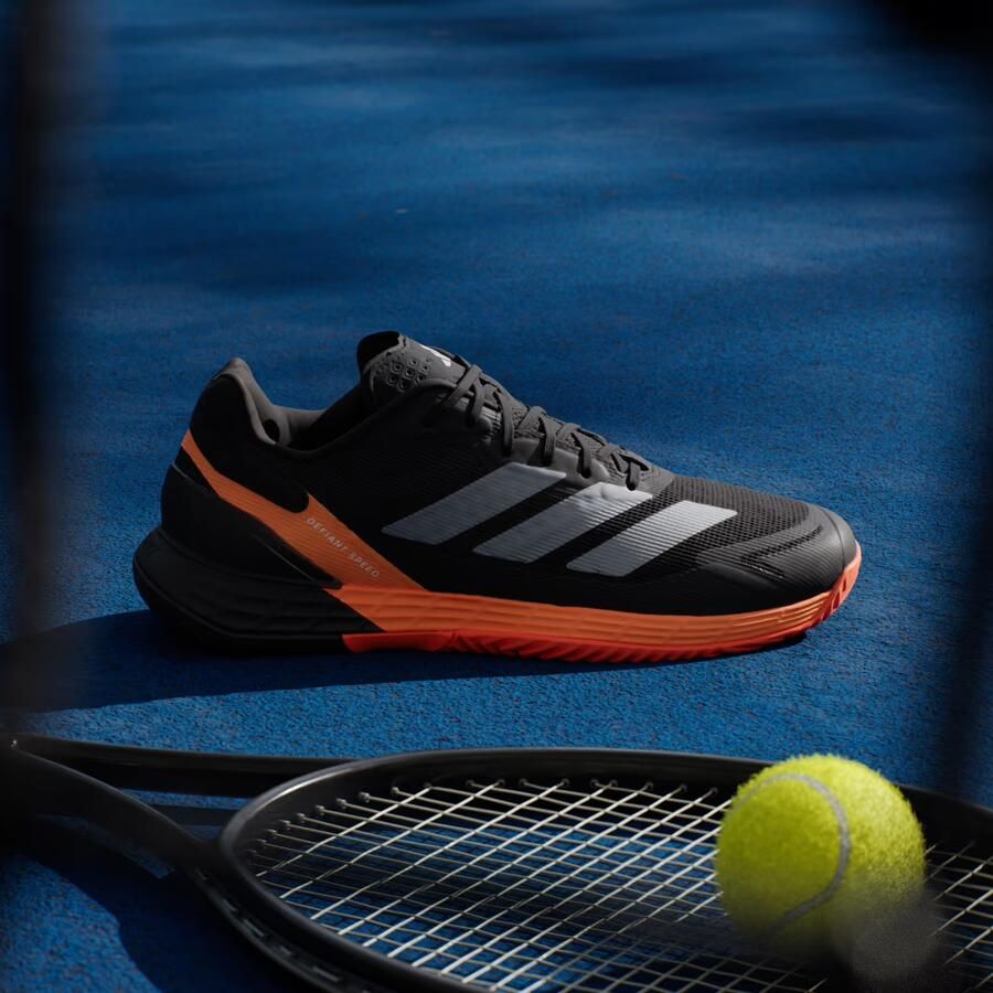 Adidas Performance Defiant Speed 2 Tennisschoenen Heren Zwart - Foto 3