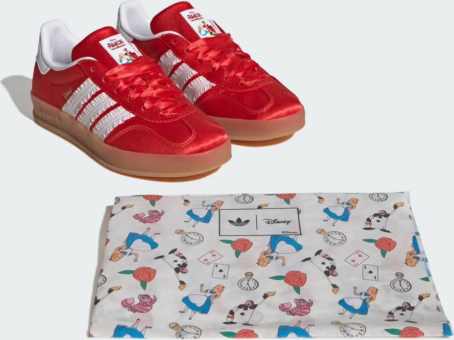 Adidas Gazelle Kindersneakers Rood 2 3 Mesh Synthetisch - Foto 3
