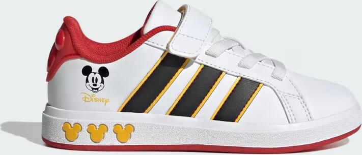 Adidas Sportswear Disney Mickey Mouse Grand tennisschoenen Kids Kinderen Wit - Foto 4