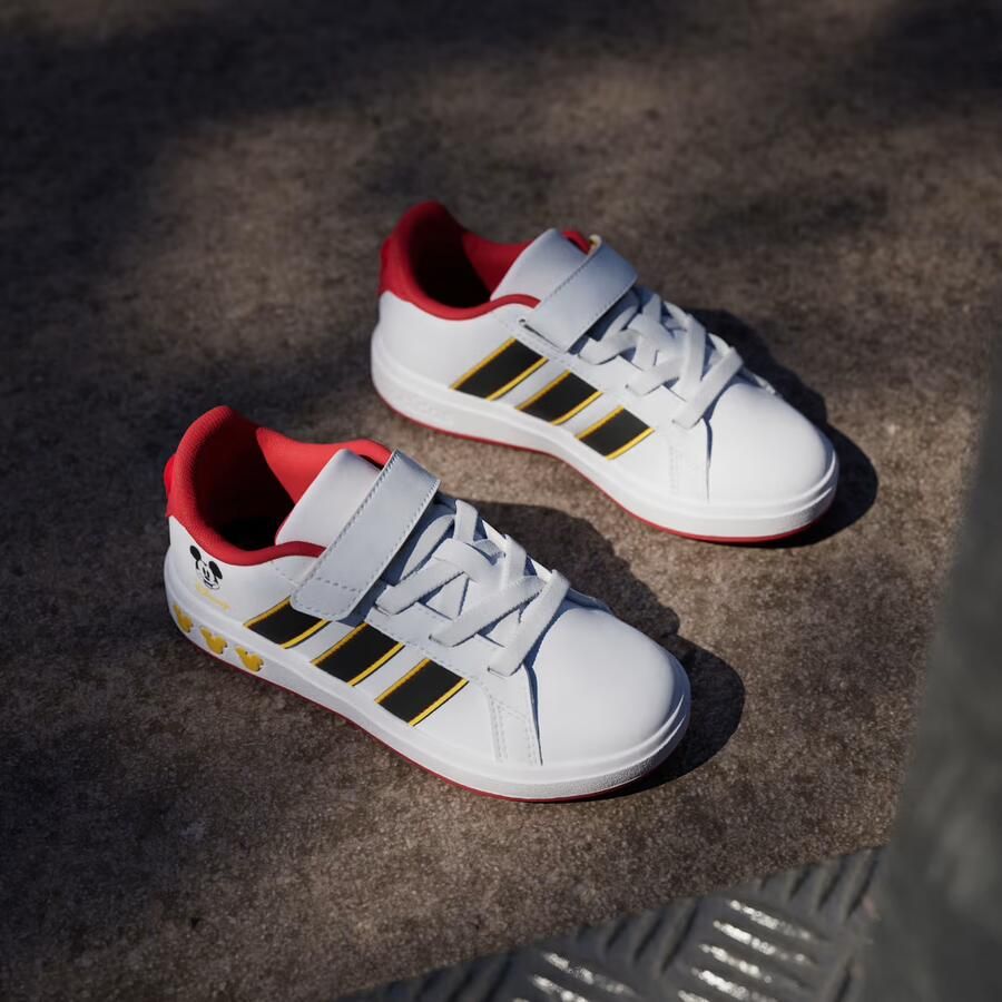 Adidas Sportswear Disney Mickey Mouse Grand tennisschoenen Kids Kinderen Wit - Foto 7