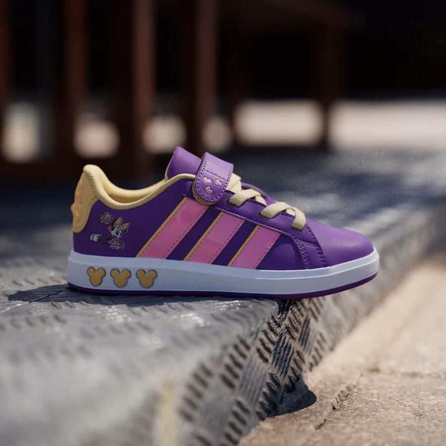 Adidas Sportswear Disney Minnie Mouse Grand Court Schoenen Kinderen Paars - Foto 2
