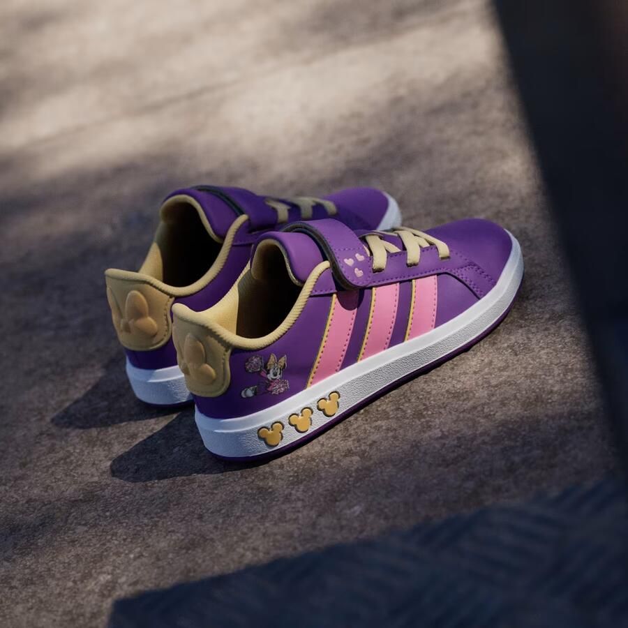 Adidas Sportswear Disney Minnie Mouse Grand Court Schoenen Kinderen Paars - Foto 5