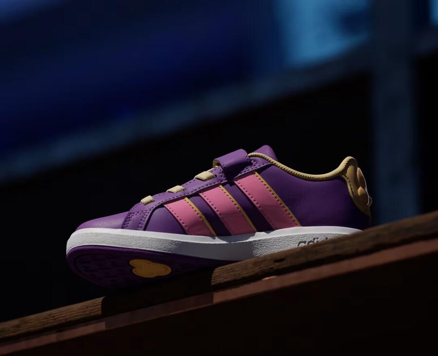 Adidas Sportswear Disney Minnie Mouse Grand Court Schoenen Kinderen Paars - Foto 6