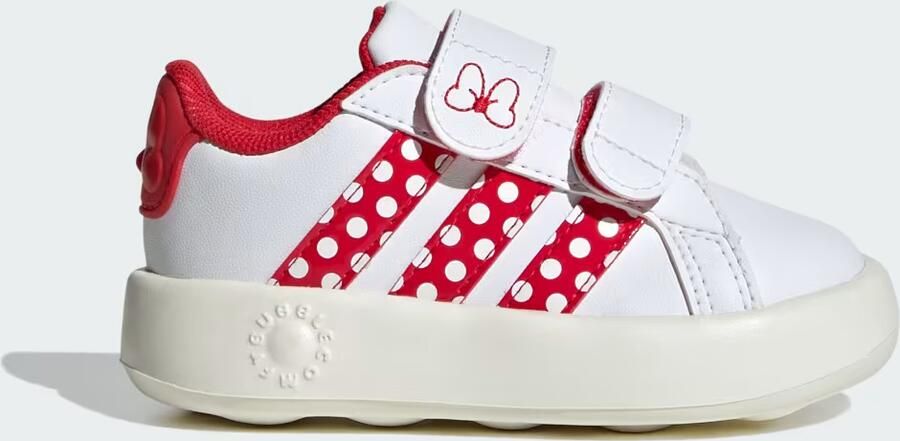 Adidas Sportswear Disney Minnie Mouse Grand Court Schoenen Peuters Kinderen Wit - Foto 3