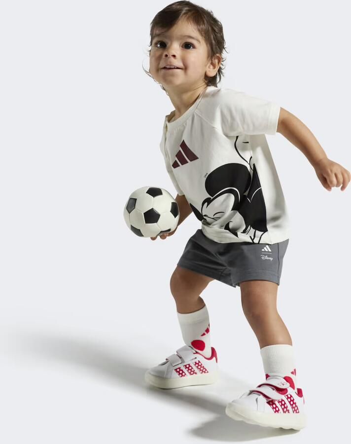 Adidas Sportswear Disney Minnie Mouse Grand Court Schoenen Peuters Kinderen Wit - Foto 5