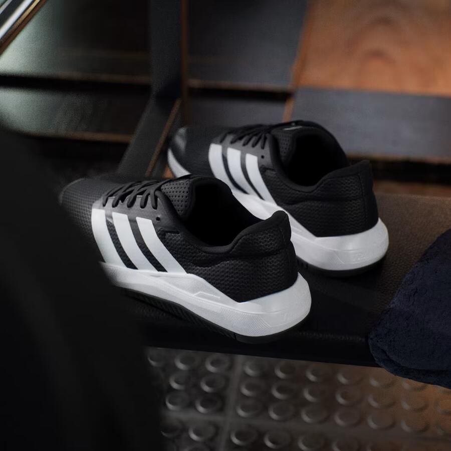 Adidas Performance Dropset Base fitness schoenen zwart wit rood - Foto 8