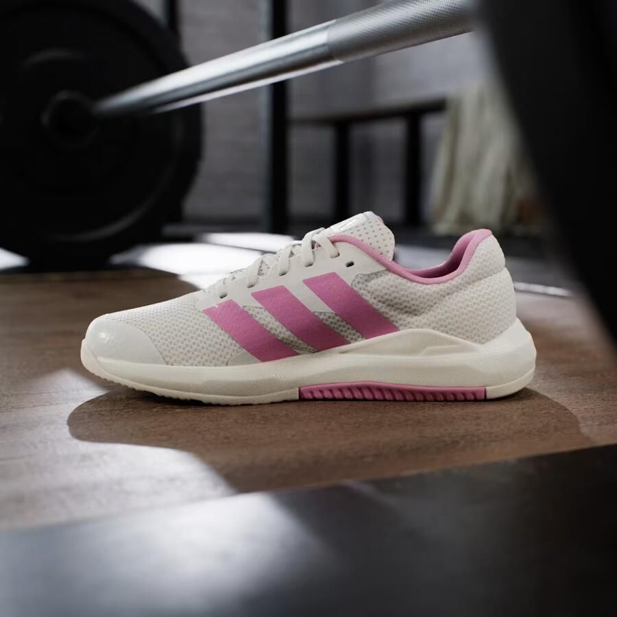 Adidas Dropset Sneakers Dames Wit 2 3 Mesh Synthetisch - Foto 7