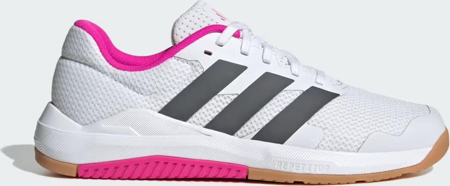 Adidas Dropset Base Training dames sportschoenen wit roze 1 3 Uitneembare zool - Foto 3