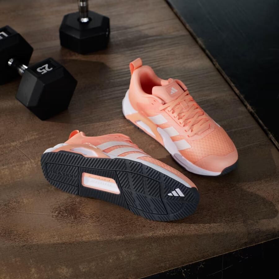 Adidas Performance Dropset Control Trainingsschoenen Dames Oranje - Foto 5