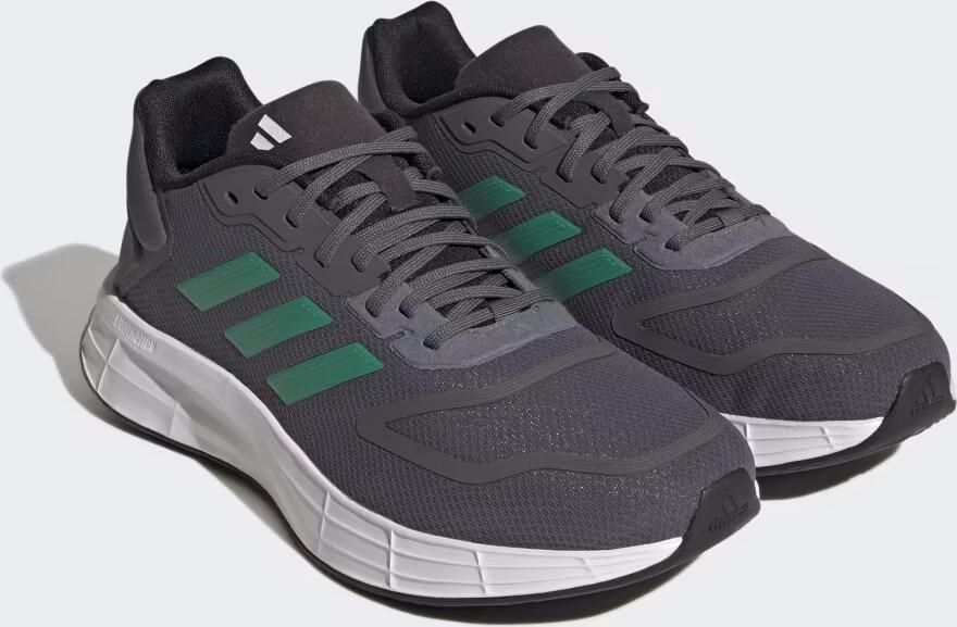 Adidas Performance Duramo 10 hardloopschoenen grijs groen - Foto 6