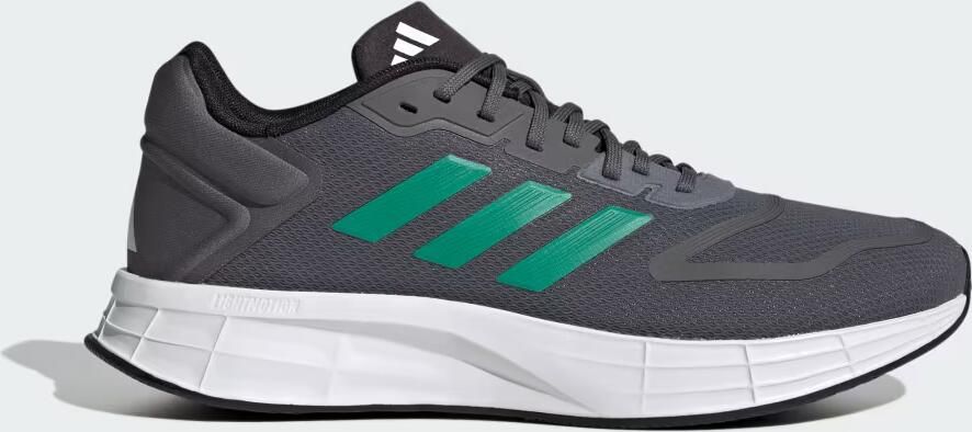 Adidas Performance Duramo 10 hardloopschoenen grijs groen - Foto 4