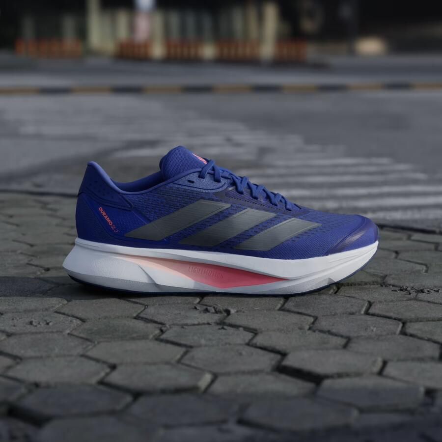 Adidas Duramo Sneakers Heren Blauw 2 3 Mesh Synthetisch - Foto 3