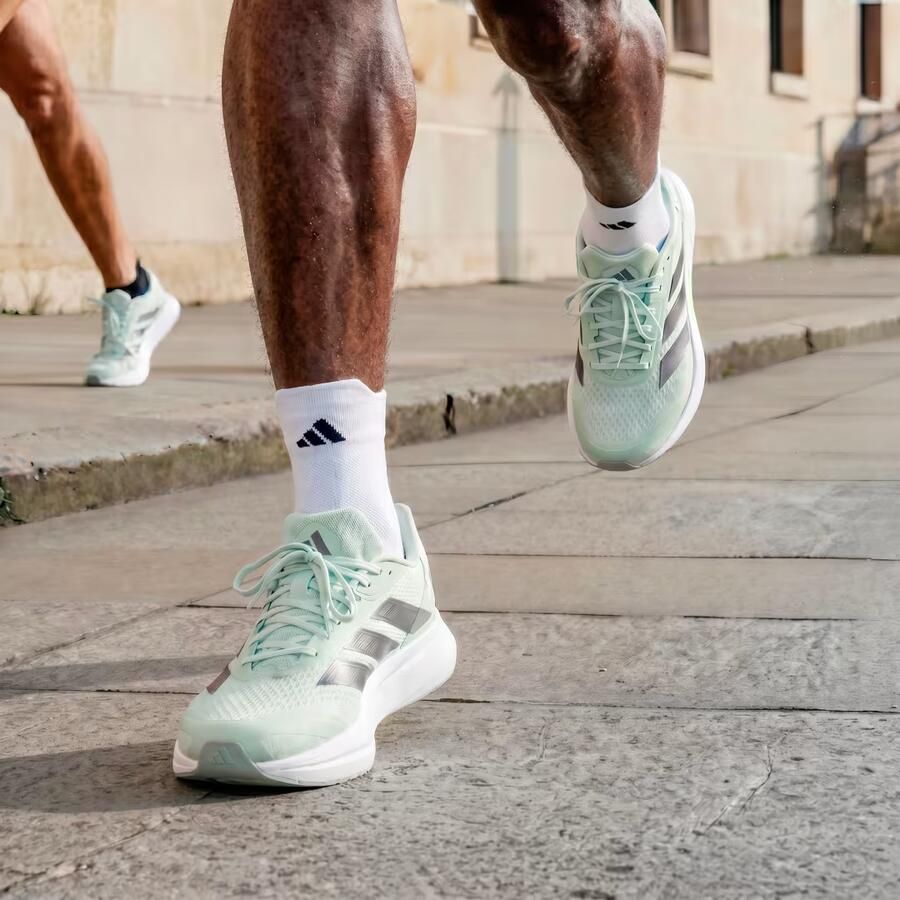 Adidas Duramo Sneakers Heren Groen 2 3 Mesh Synthetisch - Foto 3