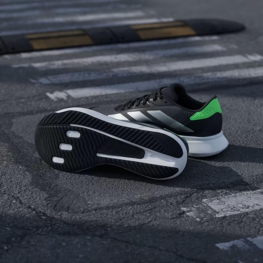 Adidas Heren Duramo SL2M Sneakers Hardloopschoenen JP9206 Carbon Silver Met Lime Burst - Foto 6