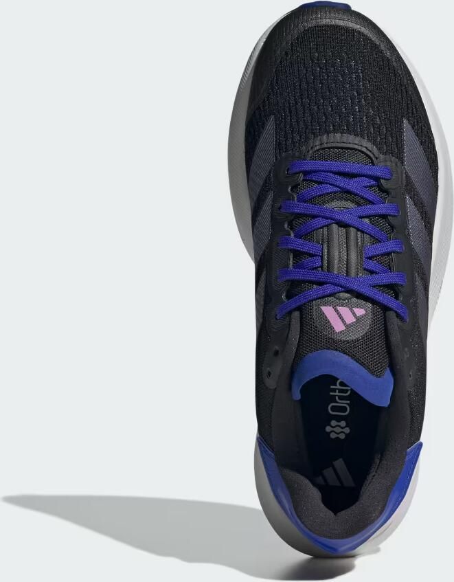 Adidas Performance Duramo Speed 2 hardloopschoenen zwart blauw grijs - Foto 4