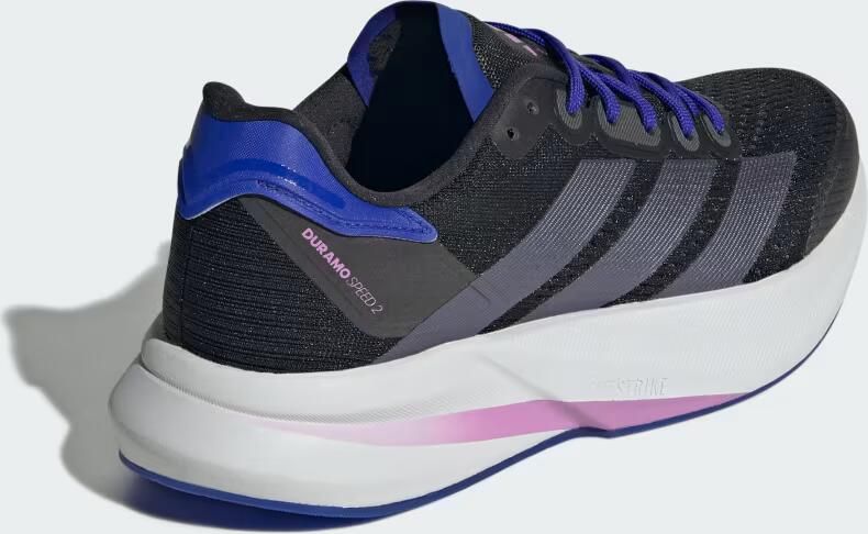 Adidas Performance Duramo Speed 2 hardloopschoenen zwart blauw grijs - Foto 7