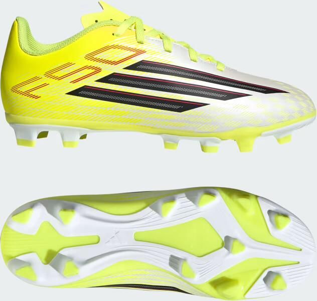 Adidas Perfor ce F50 Club Firm Ground Multi Ground Voetbalschoenen Kids Kinderen Geel - Foto 4