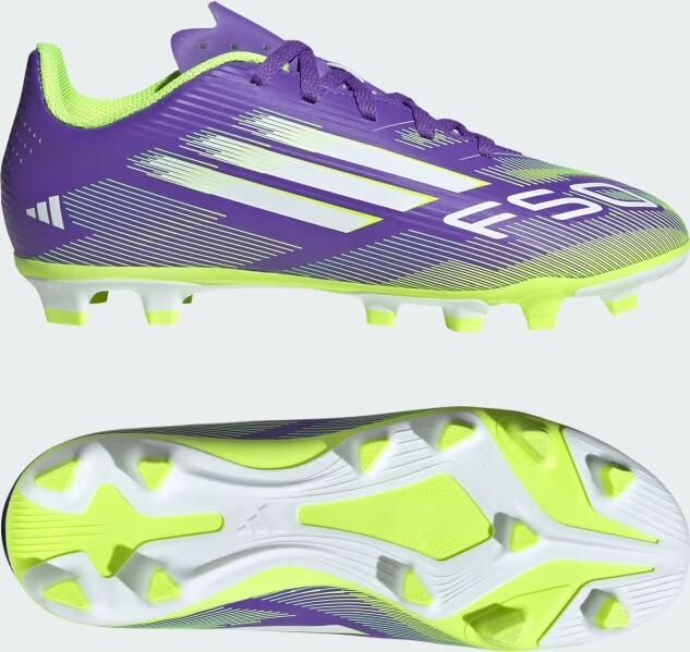 Adidas Perfor ce F50 Club Stevige Multi-Ground Voetbalschoenen Kids Kinderen Paars - Foto 4