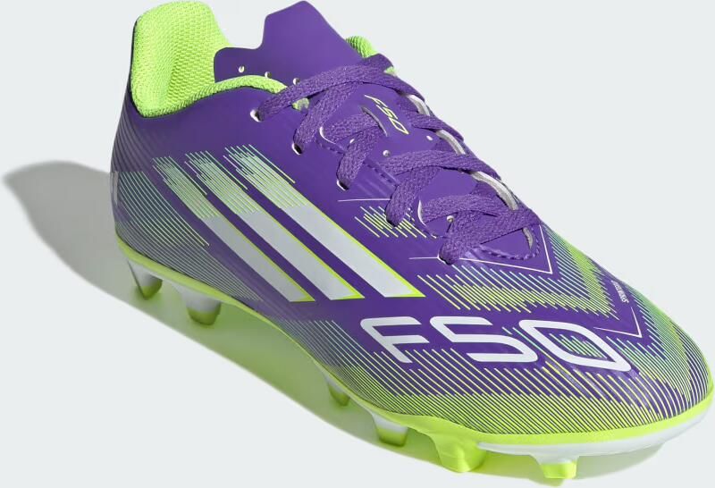 Adidas Perfor ce F50 Club Stevige Multi-Ground Voetbalschoenen Kids Kinderen Paars - Foto 7