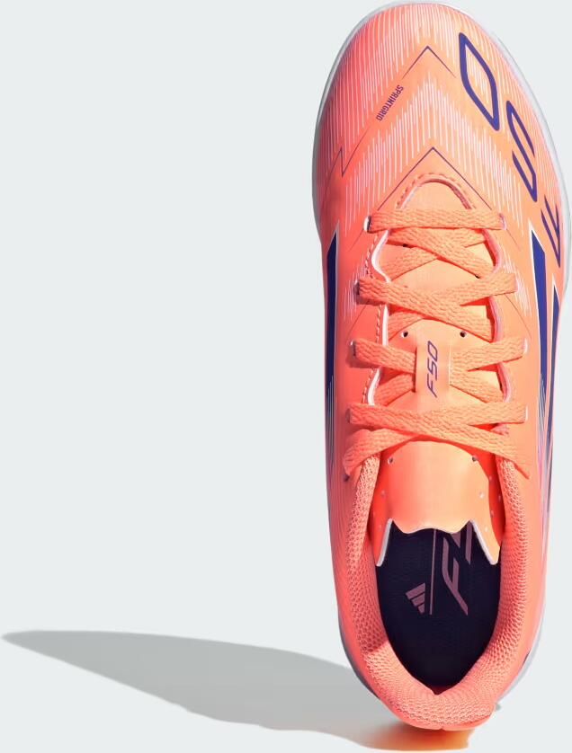 Adidas Perfor ce F50 Club Indoor Schoenen Kids Kinderen Oranje - Foto 4