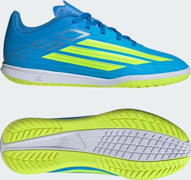 Adidas Perfor ce F50 CLUB Indoor Voetbalschoenen Kids Kinderen Blauw - Foto 2