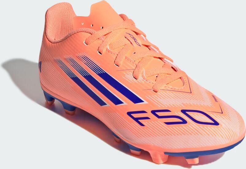 Adidas Perfor ce F50 Club Stevige Multi-Ground Voetbalschoenen Kids Kinderen Oranje - Foto 7
