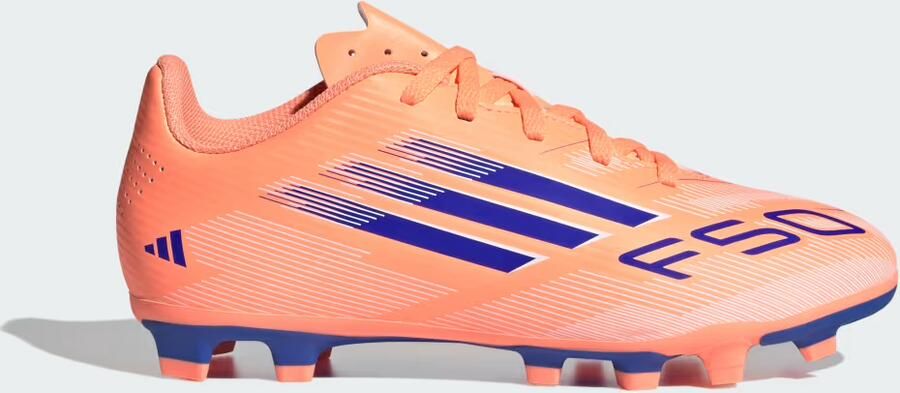 Adidas Perfor ce F50 Club Stevige Multi-Ground Voetbalschoenen Kids Kinderen Oranje - Foto 9