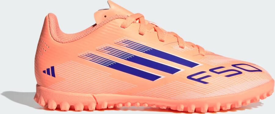 Adidas Perfor ce F50 Club Turf Voetbalschoenen Kids Kinderen Oranje - Foto 8