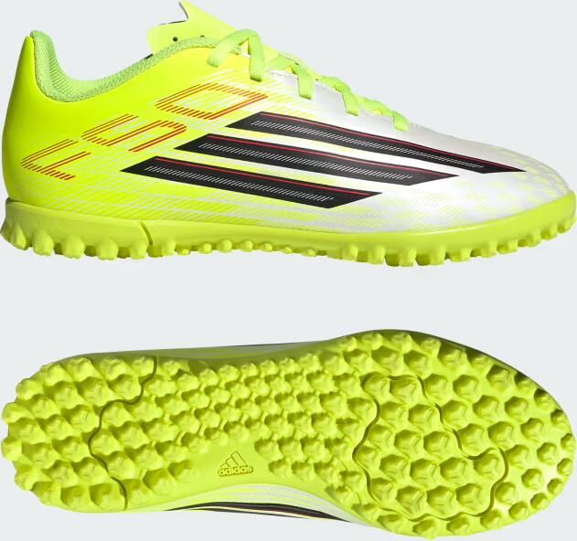 Adidas Perfor ce F50 CLUB Turf Voetbalschoenen Kids Kinderen Geel - Foto 3