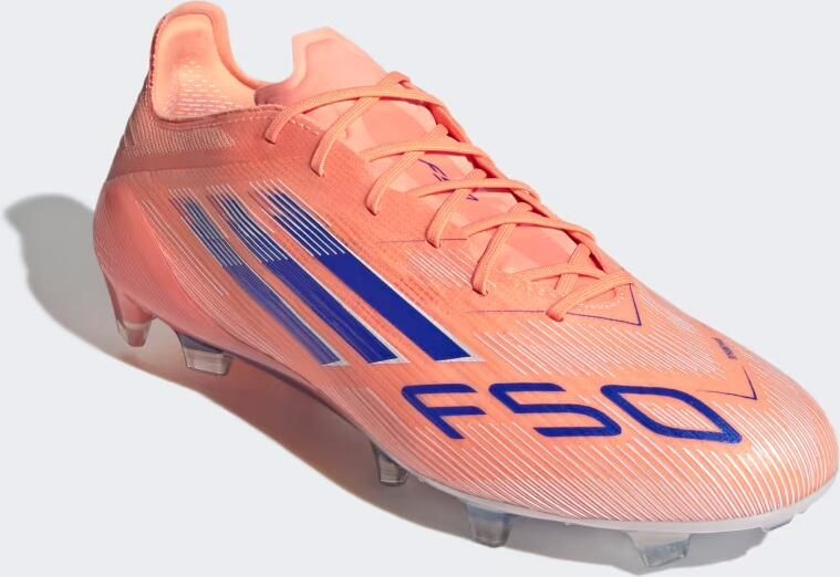 Adidas F50 Elite Gras Voetbalschoenen (FG) Oranje Blauw Wit - Foto 5