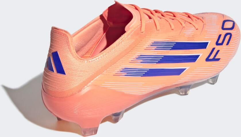 Adidas F50 Elite Gras Voetbalschoenen (FG) Oranje Blauw Wit - Foto 4