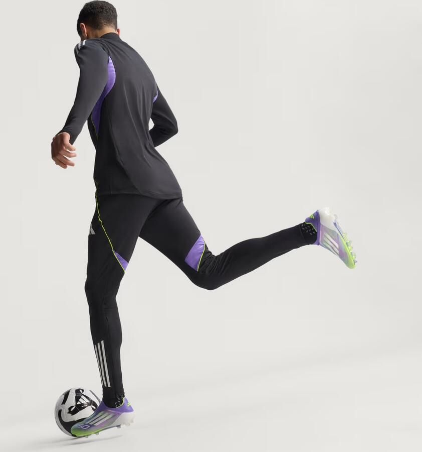 Adidas F50 Elite Veterloze Gras Voetbalschoenen (FG) Paars Wit Neongeel - Foto 7