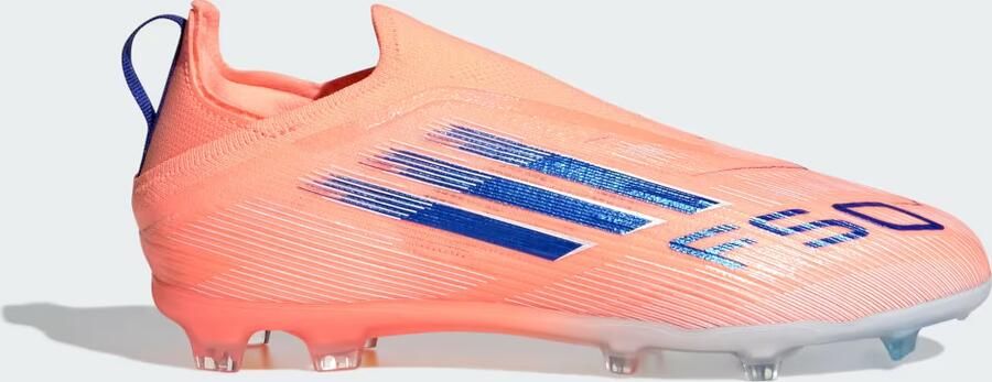 Adidas F50 Elite Veterloze Gras Voetbalschoenen (FG) Kids Oranje Blauw Wit - Foto 6