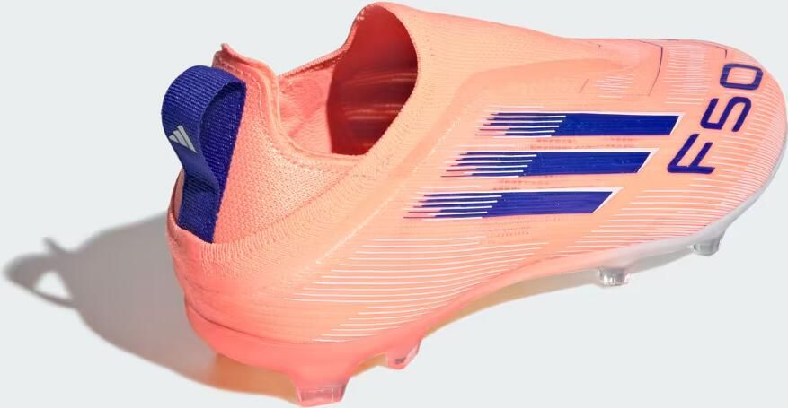 Adidas F50 Elite Veterloze Gras Voetbalschoenen (FG) Kids Oranje Blauw Wit - Foto 5