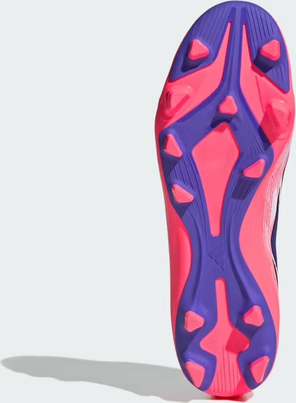 Adidas Perfor ce F50 Hyperfast Club FG MG senior imitatieleren voetbalschoenen roze paars - Foto 7