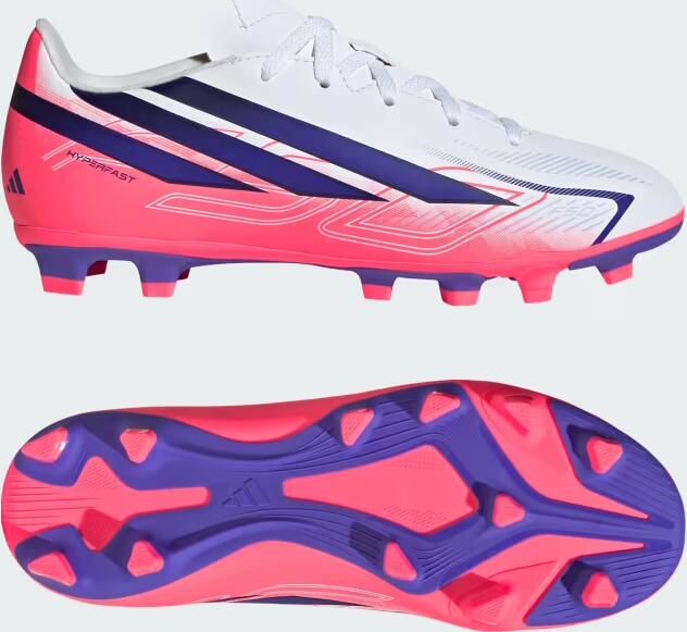 Adidas Perfor ce F50 Hyperfast Club Firm Ground Multi Ground Voetbalschoenen Kids Kinderen Wit - Foto 8