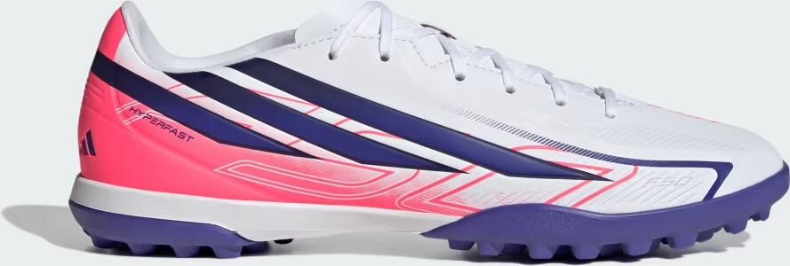 Adidas Perfor ce F50 Hyperfast Club senior imitatieleren voetbalschoenen roze paars - Foto 7