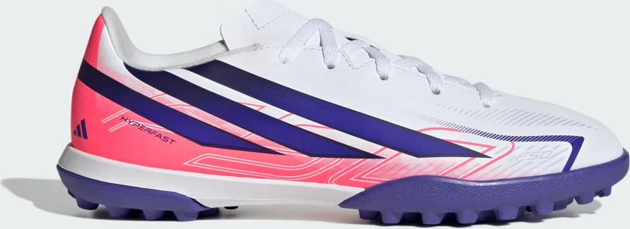 Adidas Perfor ce F50 Hyperfast Club Turf Voetbalschoenen Kids Kinderen Wit - Foto 12