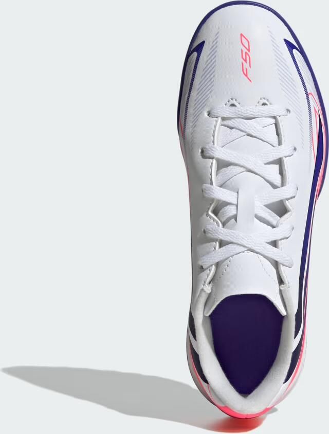 Adidas Perfor ce F50 Hyperfast Club Turf Voetbalschoenen Kids Kinderen Wit - Foto 8