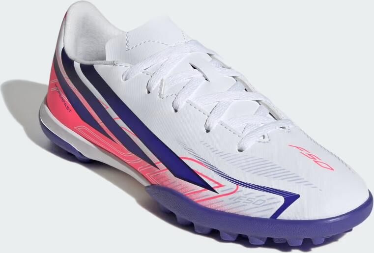 Adidas Perfor ce F50 Hyperfast Club Turf Voetbalschoenen Kids Kinderen Wit - Foto 10