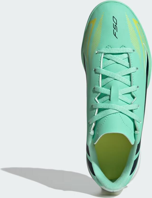 Adidas F50 Hyperfast Club Tf Junioren Voetbalschoenen Groen 1 2 Kinderen - Foto 3