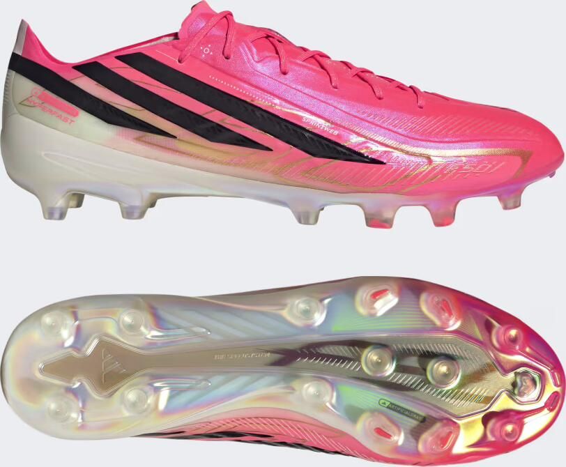 Adidas F50 Hyperfast Elite AG Road to Glory Solar Turbo Zwart Goud - Foto 2