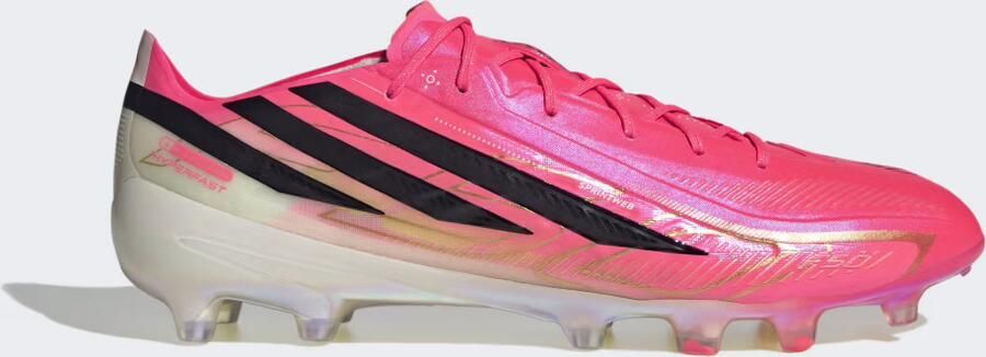Adidas F50 Hyperfast Elite AG Road to Glory Solar Turbo Zwart Goud - Foto 7