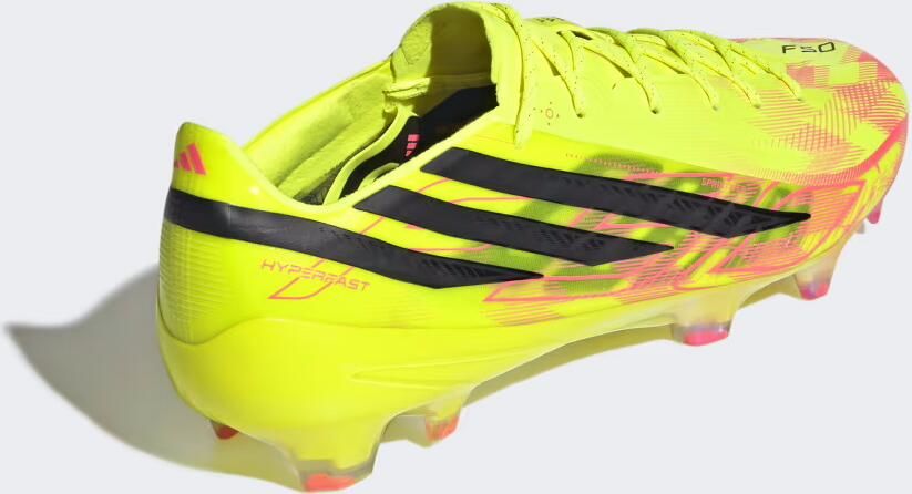 Adidas F50 Hyperfast Elite FG Too Light Geel Zwart Solar Turquoise LIMITED EDITION - Foto 7