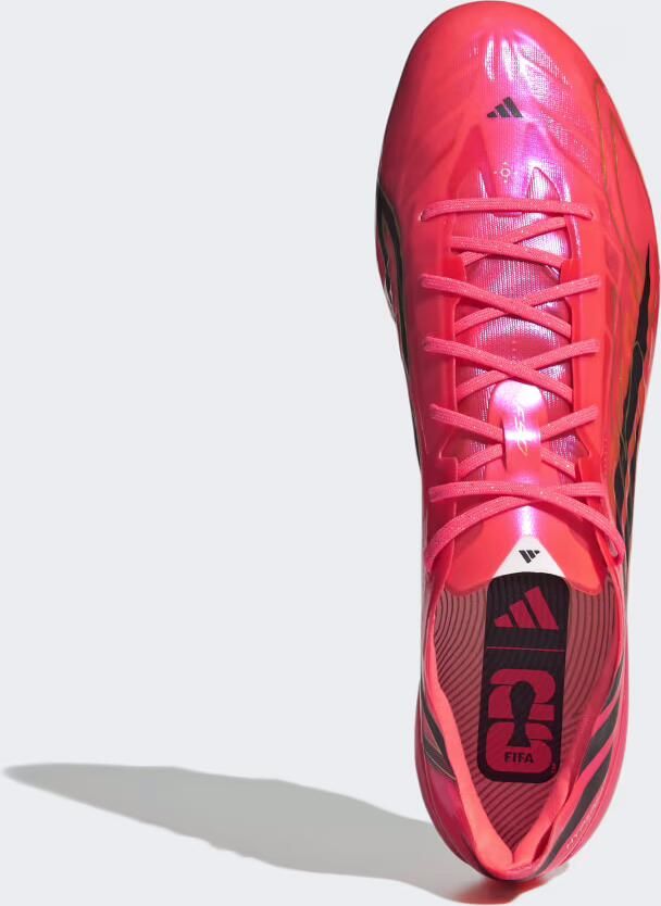 Adidas F50 Hyperfast Evo FG Road to Glory Solar Turbo Zwart Goud - Foto 3