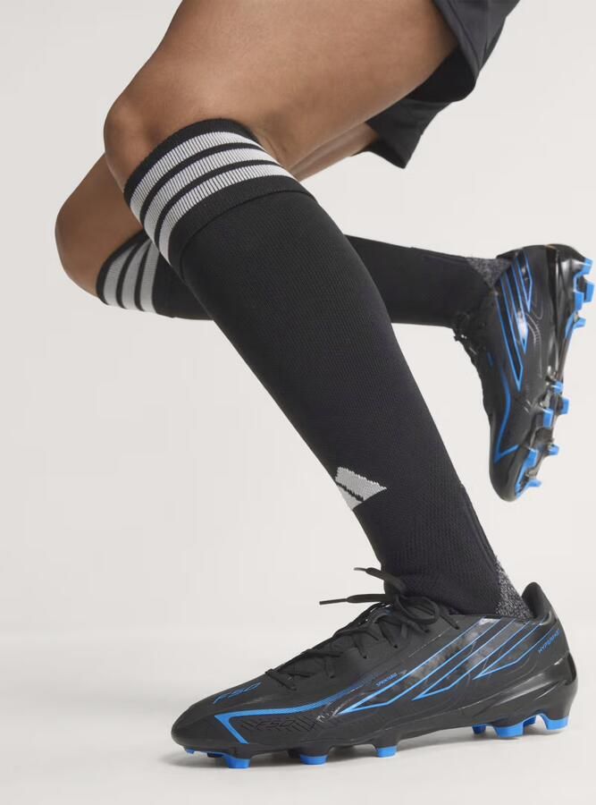 Adidas Perfor ce F50 Hyperfast League FG senior imitatieleren voetbalschoenen zwart blauw - Foto 10