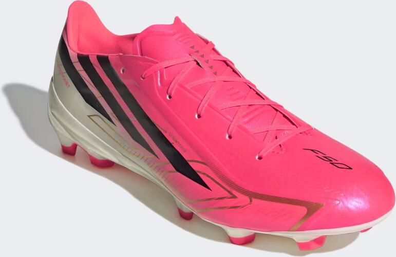 Adidas F50 Hyperfast League FG Road to Glory Solar Turbo Zwart Goud - Foto 8