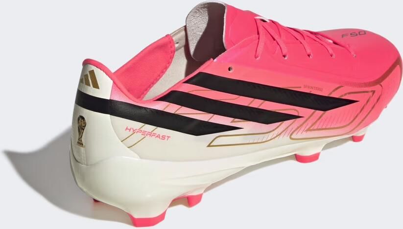 Adidas F50 Hyperfast League FG Road to Glory Solar Turbo Zwart Goud - Foto 2