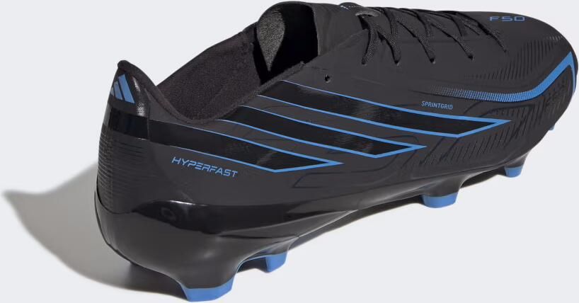 Adidas Perfor ce F50 Hyperfast League FG senior imitatieleren voetbalschoenen zwart blauw - Foto 9